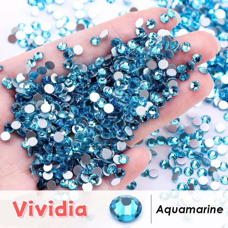 Wholesale 2-5mm Rhinestones Nail Flatback Rhinestones Glue on Crystals for DIY