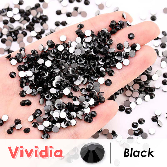 Wholesale Price New Style and Shape Nail Rhinestones Popular Style Multi Size Nail Gems